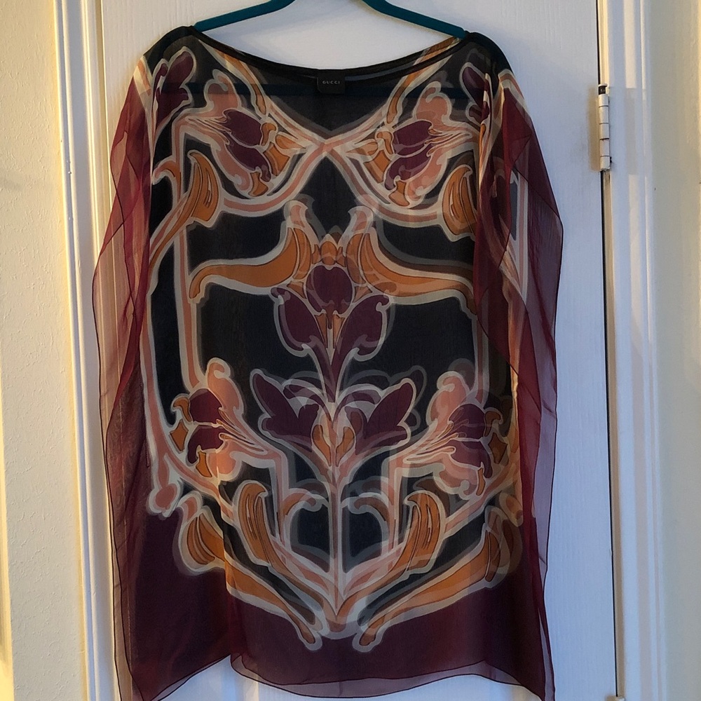 GUCCI silk tunic